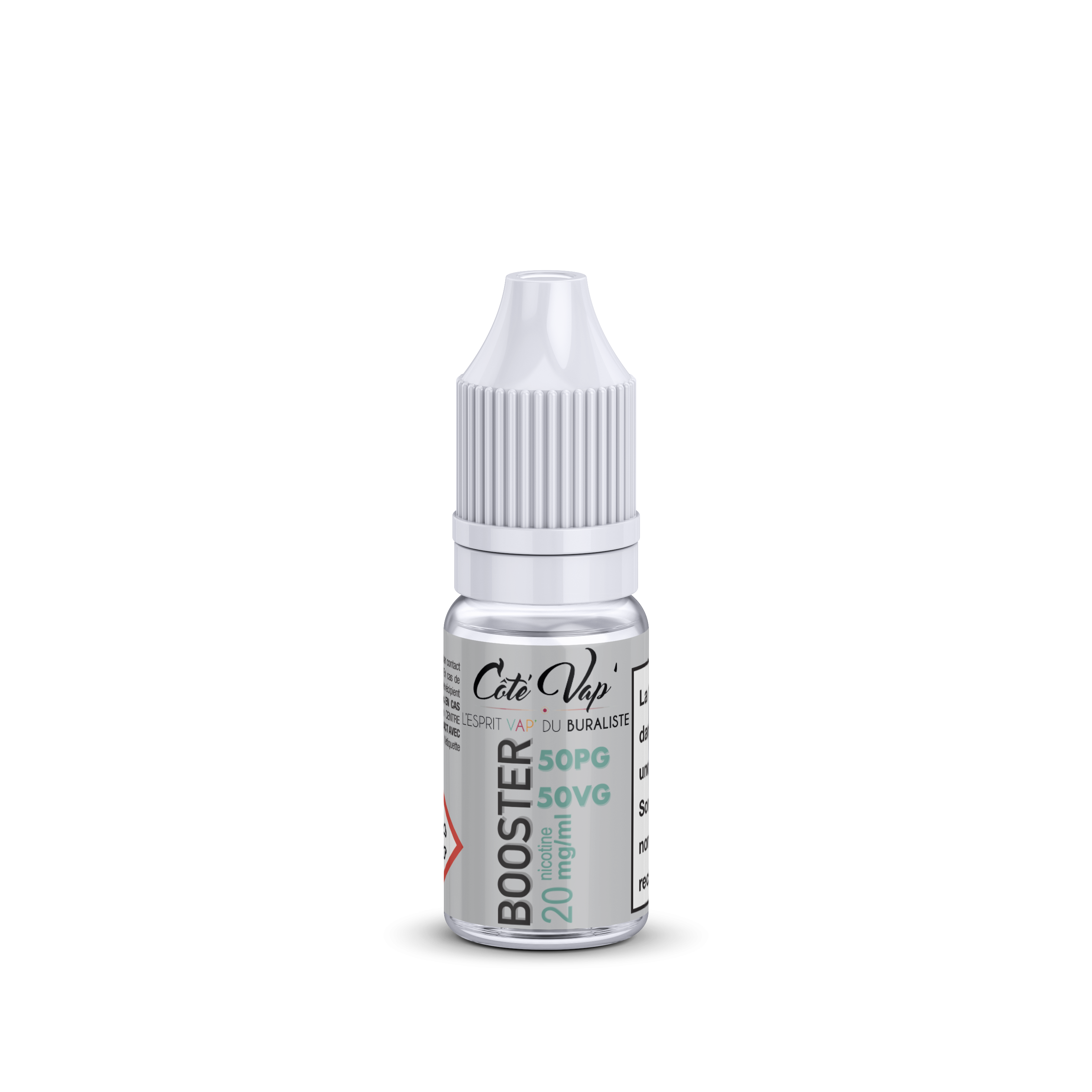 Coté Vap' - Booster Nicotine Boosters de nicotine 50PG-50VG par 15 (10ml)