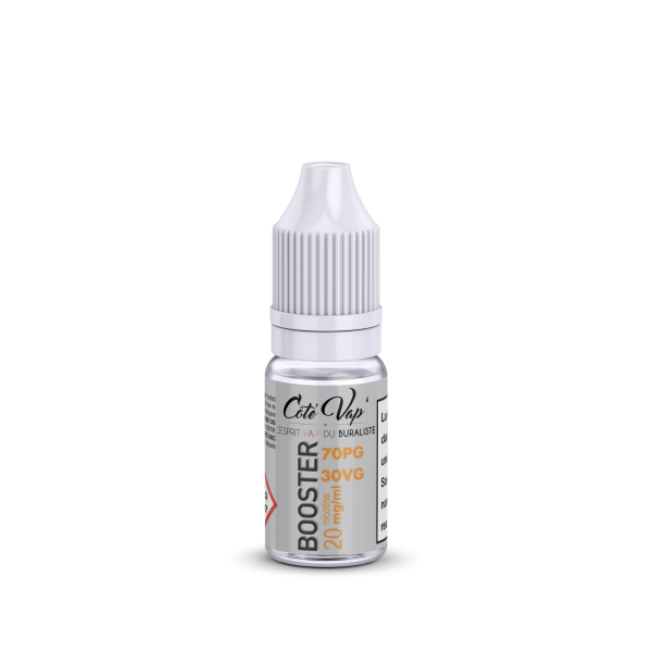 Coté Vap' - Booster Nicotine Boosters de nicotine 30 PG -70VG Par 100 (10ml)