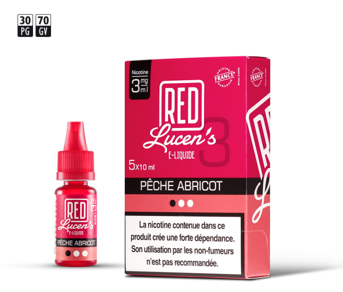 RED Lucen's Pêche Abricot (10ml)