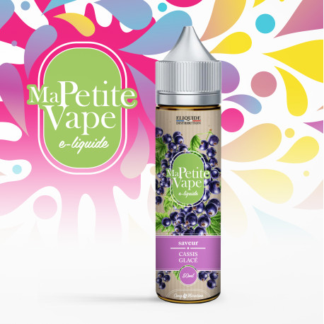 50ml ma petite vape Pêche Cassis  ice (50ml)