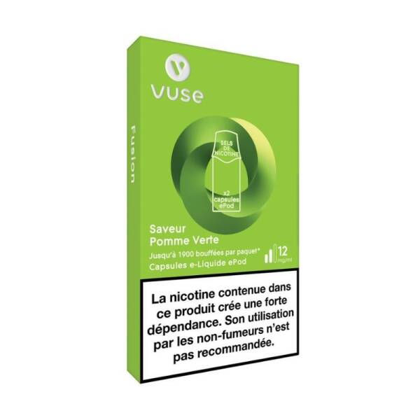 Capsule EPOD -  Pomme Verte 12mg