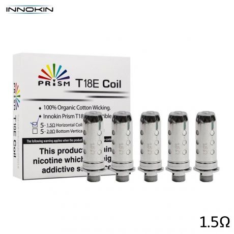 Résistances Prism T18E 1.5 ohm - 1.7 ohm