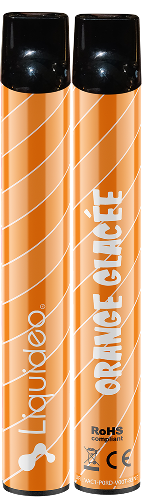Wpuff- Orange glaçée - 600 bouffées