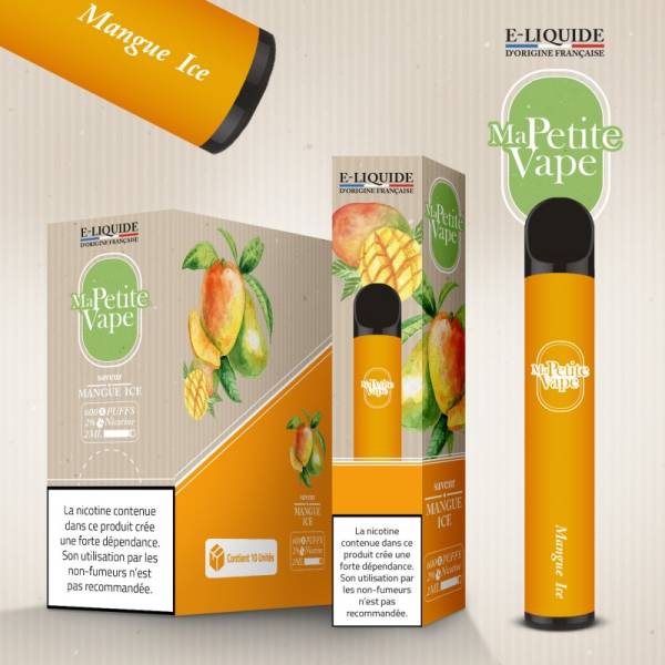 Ma petite vape - Mangue Ice - 600 Puff