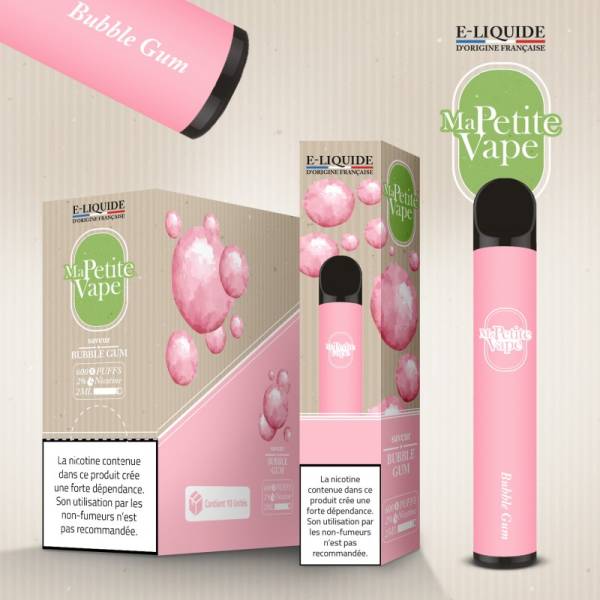 Ma petite vape -Bubble Gum - 600 puff