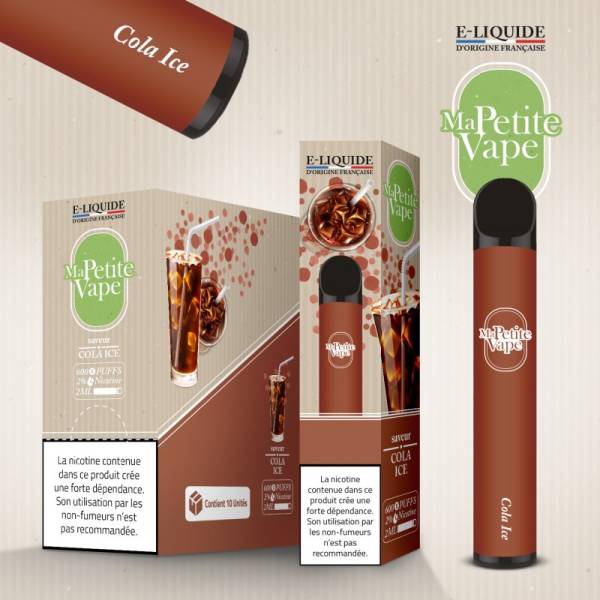 Ma petite vape - Cola Ice - 600 puff