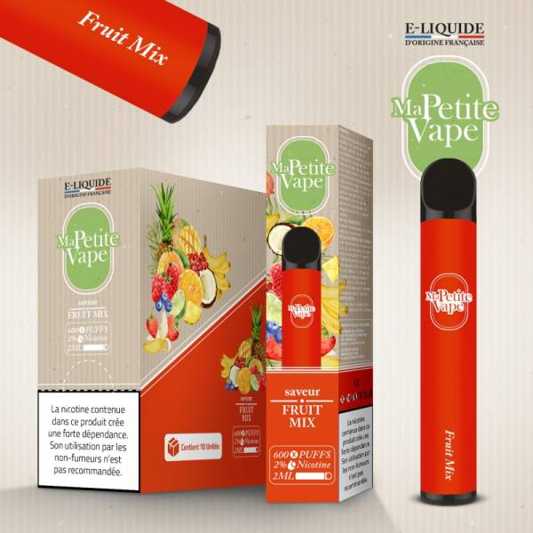 Ma petite vape - Fruits mix - 600 puff