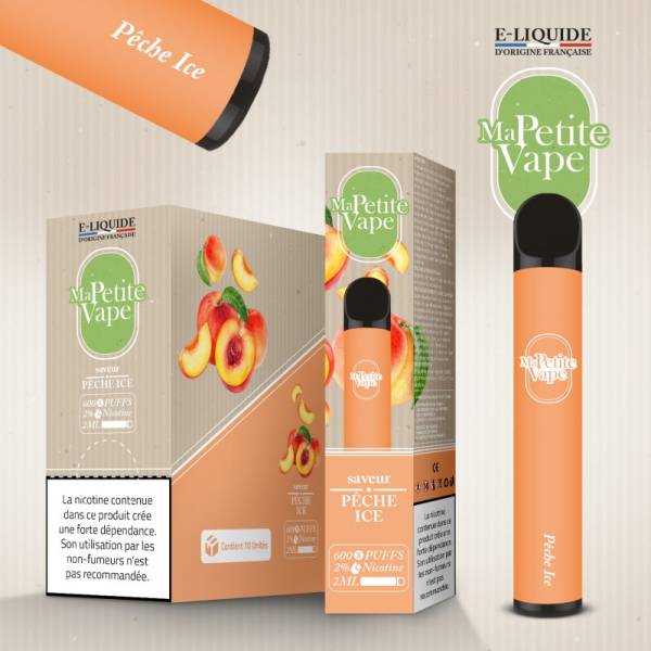 Ma petite vape - Pêche ice - 600 puff