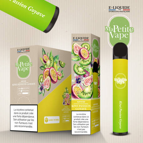 Ma petite vape - Kiwi, Passion, Goyave - 600 puff
