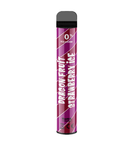 Wpuff 2000 - DRAGON FRUITS STRAWBERRY ICE- 0% - vendu par 2 unités
