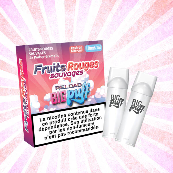 Cartouche Fruits rouges sauvages