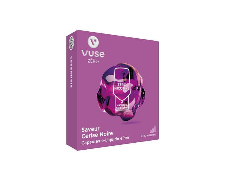 Capsule epen Cerise Noire - Sels de nicotine