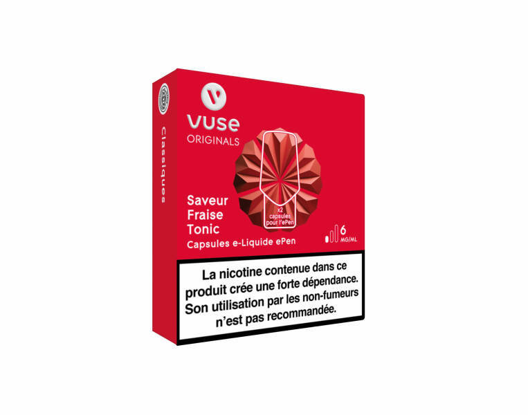 Capsules epen Fraise Tonic