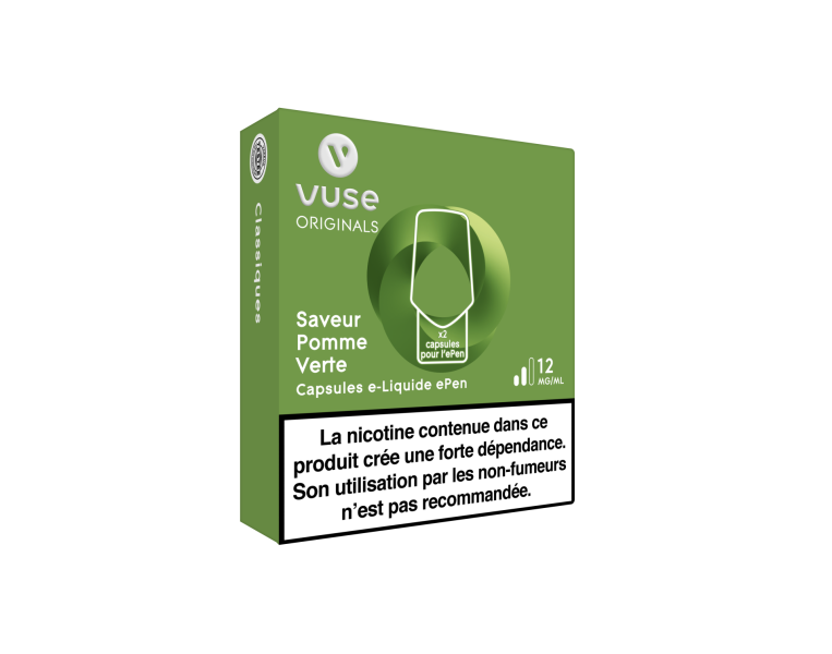 Capsules epen Pomme verte