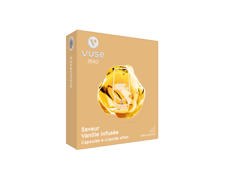 Capsules epen Vanille infusée