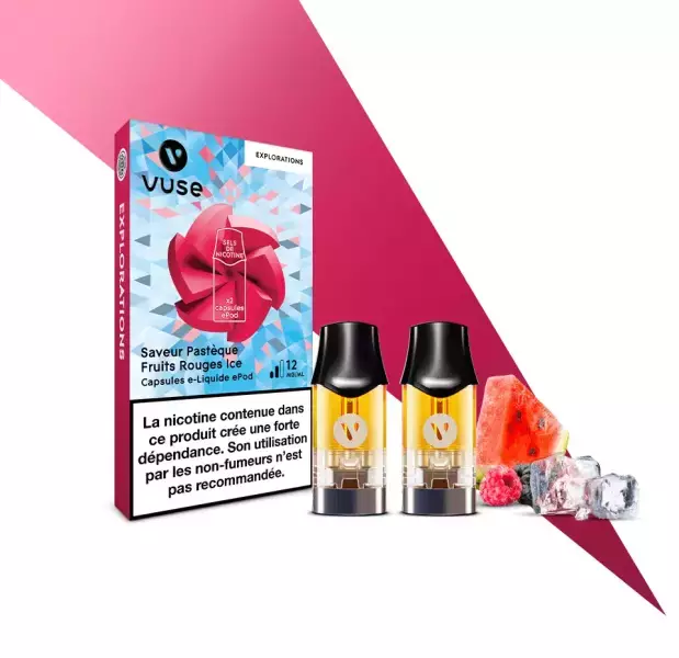 Capsule EPOD - Pastèque fruits rouges ice