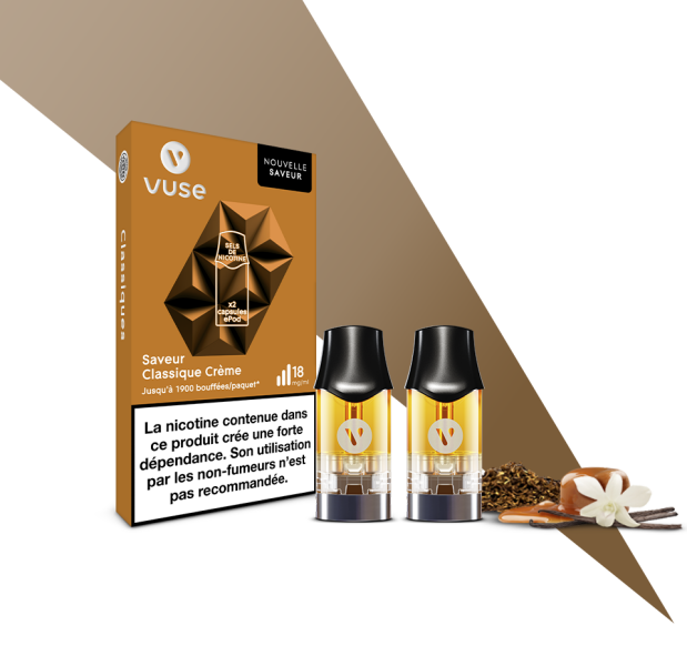 Capsules EPOD - Classique crème