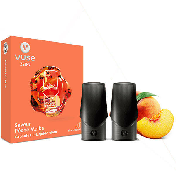 Capsules epen Pêche melba
